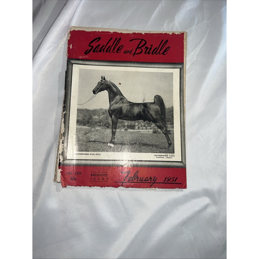 Saddle and Bridle Magazine February 1951 Vol XXIV - Picture 1 of 7